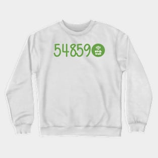 Camp Birch Trail Zip Code Crewneck Sweatshirt